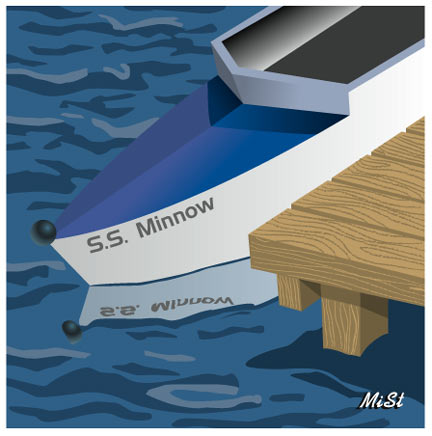 rowing disaster cartoon